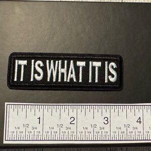 Biker Motorcycle - Funny Memes - Iron On / Sew-On Embroidered Patch